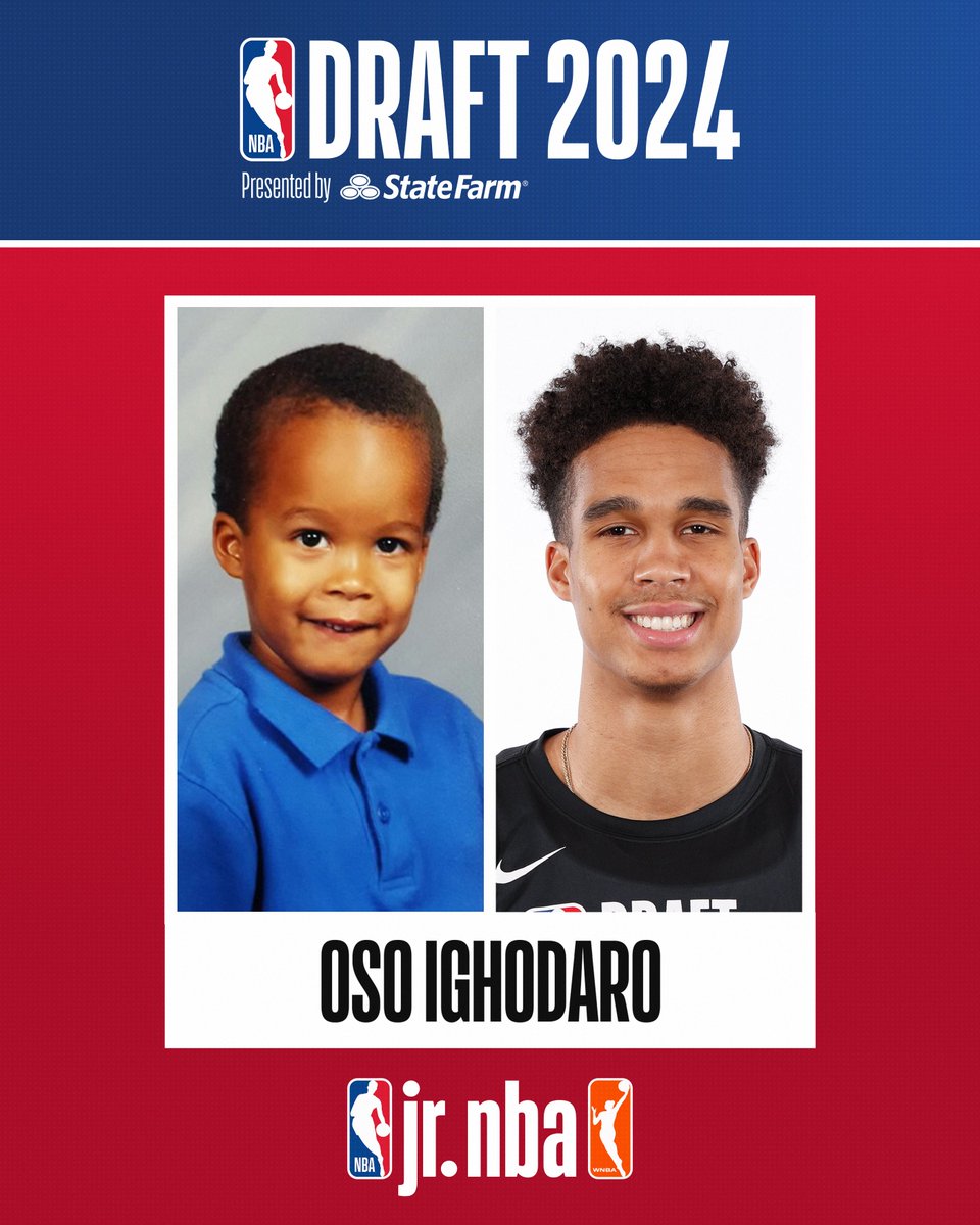 🌟 With the 40th pick in the 2024 #NBADraft, the <a href="/trailblazers/">Portland Trail Blazers</a> select Oso Ighodaro!

Check him out in his #JrNBA days! 🌟
