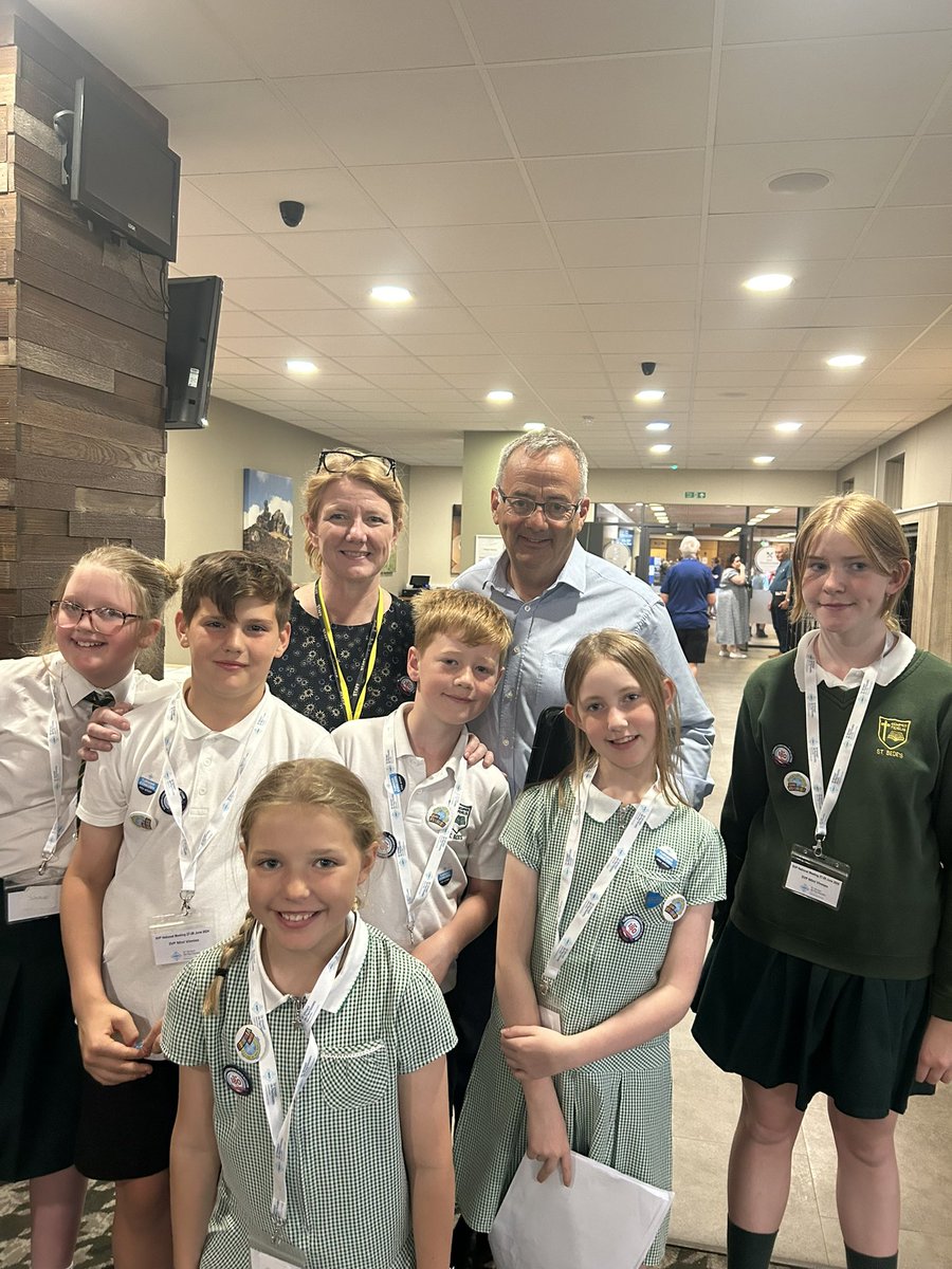 Our Mini Vinnies had a great time at the National SVP Conference celebrating 180 years! They enjoyed sharing with others how they carry out the mission at our school and as always were amazing ambassadors for our school! 👏🏻 <a href="/EducationShrew/">Education - Diocese of Shrewsbury</a> <a href="/SVPEnglandWales/">St Vincent de Paul Society (England & Wales)</a>