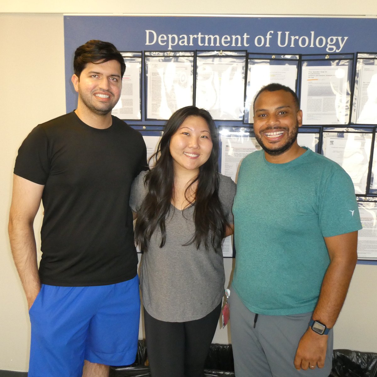 Joseph Y. Clark (@joeclarkmd) on Twitter photo Our 3 newest upcoming PGY1s <a href="/PSH_Urology/">Penn State Urology</a>: <a href="/Lakshay_Khosla_/">Lakshay Khosla</a>, Linda Guan & <a href="/rhmercedes/">Raidizon Mercedes, MD, MS</a> stopped by the admin office this afternoon to check in - they've been to boot camp and will officially start their 5-year long urology residency on July 1st. Best of luck! Our 3 newest upcoming PGY1s <a href="/PSH_Urology/">Penn State Urology</a>: <a href="/Lakshay_Khosla_/">Lakshay Khosla</a>, Linda Guan & <a href="/rhmercedes/">Raidizon Mercedes, MD, MS</a> stopped by the admin office this afternoon to check in - they've been to boot camp and will officially start their 5-year long urology residency on July 1st. Best of luck!