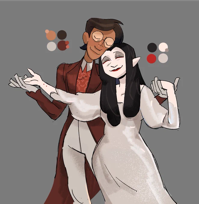 Made a proper Art fight ref for the lesbians  
