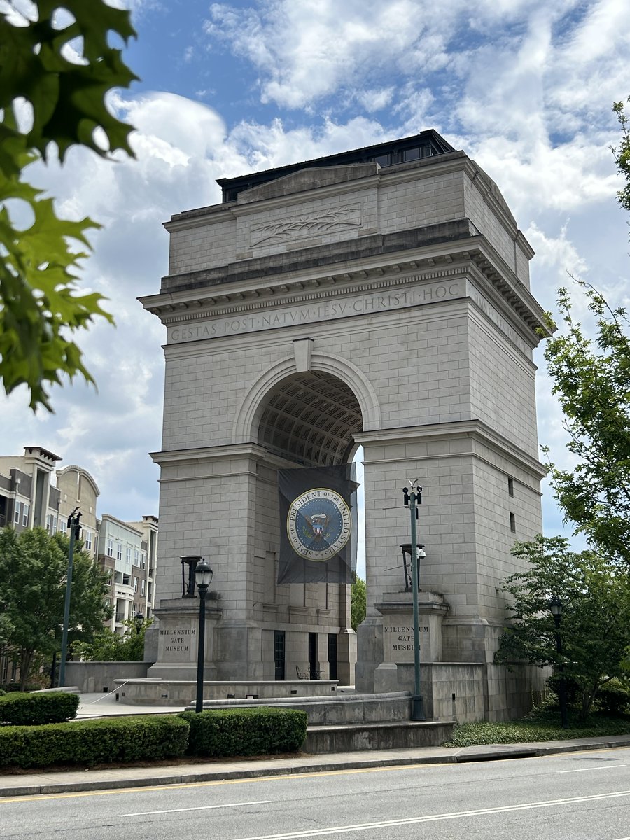 The Millennium Gate Museum, the gateway to the Atlanta, welcomes Presidents Biden and Trump as the People of the United States and the whole world point their attention on our city. #presidentialdebate <a href="/wsbtv/">WSB-TV</a> <a href="/FOX5Atlanta/">FOX 5 Atlanta</a> <a href="/CNN/">CNN</a> <a href="/AmericaNews1st/">AmericaNewsFirst</a>