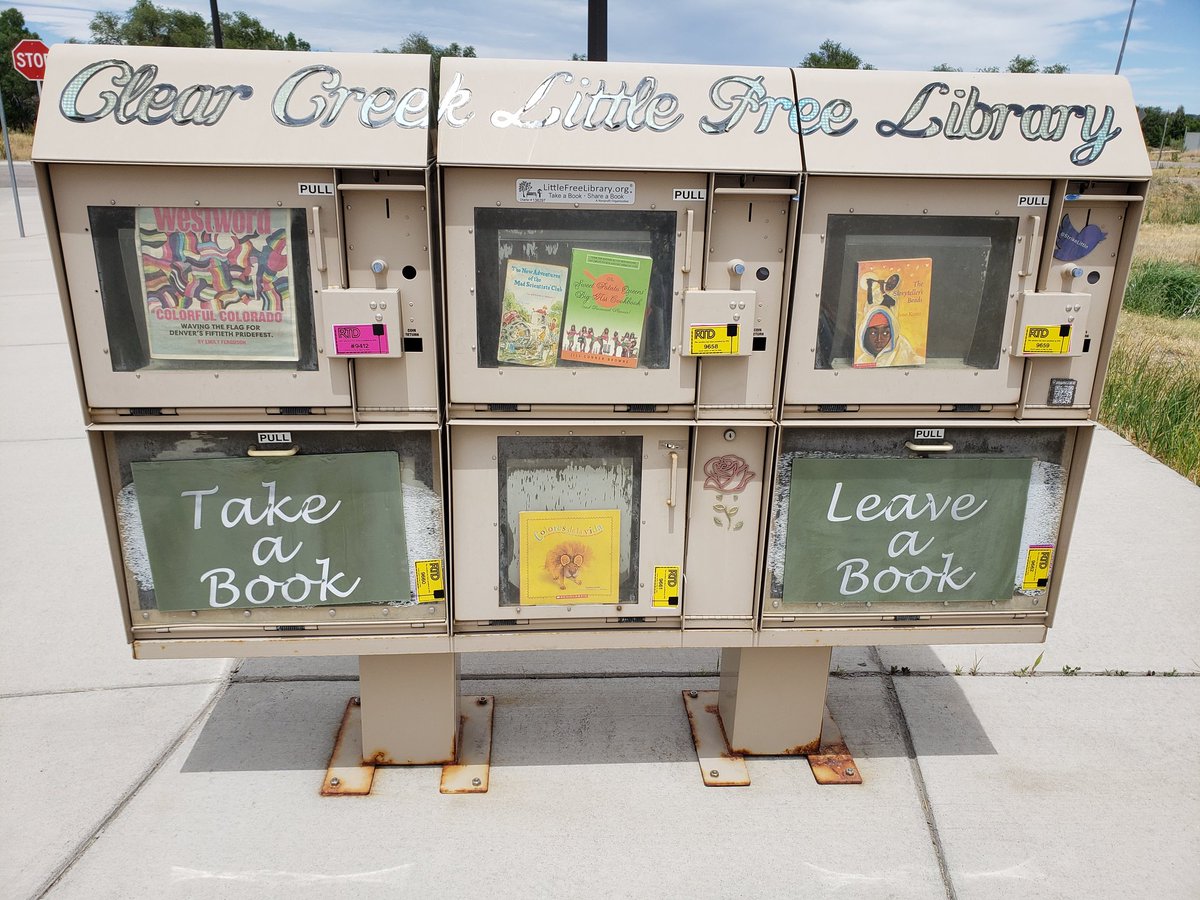 Clear Creek! Refilled! The yellow new permits go with the Little Prince theme. 🌟 ⭐ 🌠 💫