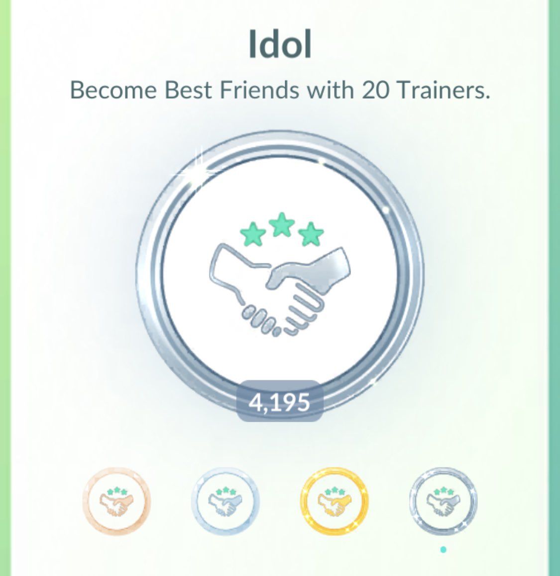 Looking for 60+ friends to open my gifts🎁, or daily pvp 🥊 

- PLEASE REPLY or DM with your IGN + if you use egg 🥚.

- NO REPLY or DM = NO ADD ❌

- I egg for UF + BF 🥚 (start of CET raid hour, and sometimes weekends).

Best friends in 100 days or less 😊

610635619899