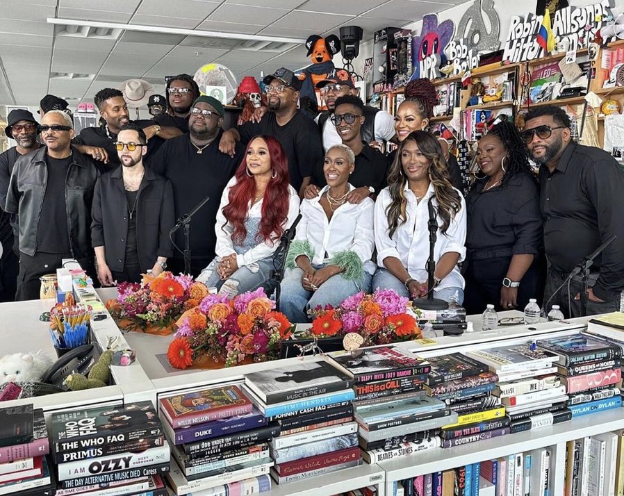 Phil_Lewis_'s tweet photo. SWV’s NPR Tiny Desk concert airs tomorrow at noon: https://t.co/PODZUXuq42