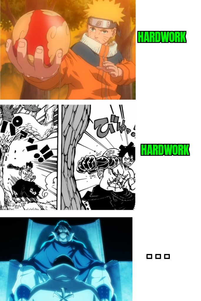 theonetrueedge1's tweet image. After my calculations, this seems like the main ways to get stronger in the 3.  A shame bleach encourages selling your soul and abusing others to rise to the top. Even the mc&apos;s powers originates from aizen forcing a minor into relationships. #Naruto #ONEPIECE #AXED