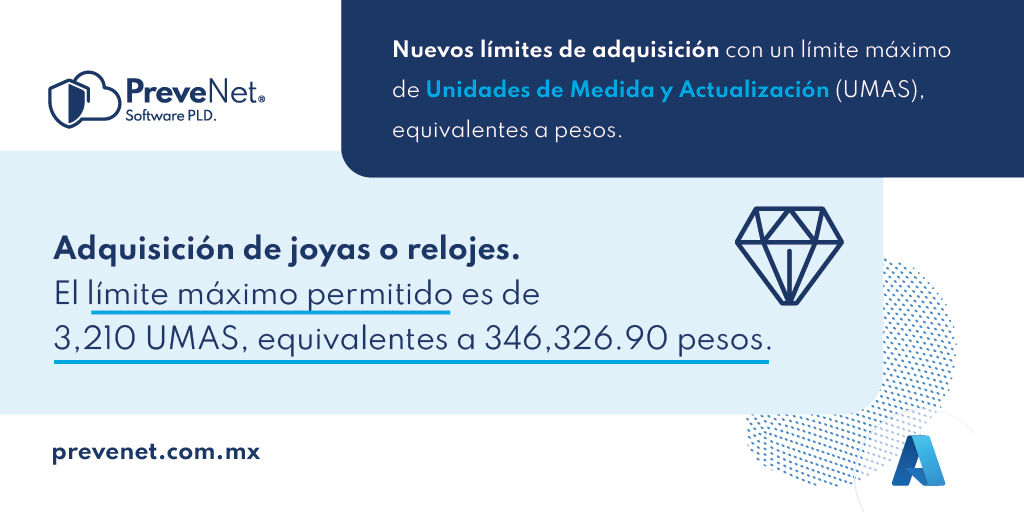 PreveNetMexico's tweet photo. ¿Sabías que la compra-venta de joyas es considerada una actividad vulnerable al #LavadoDeDinero?
#PreveNet, Cumple con la #LeyAntilavado de Dinero de forma fácil, rápida y segura
https://t.co/kXlitV3QEA
info@prevenet.com.mx
Teléfono: 55 5264 3146
#LFPIORPI #lavadodedinero https://t.co/BLnanH6FAh