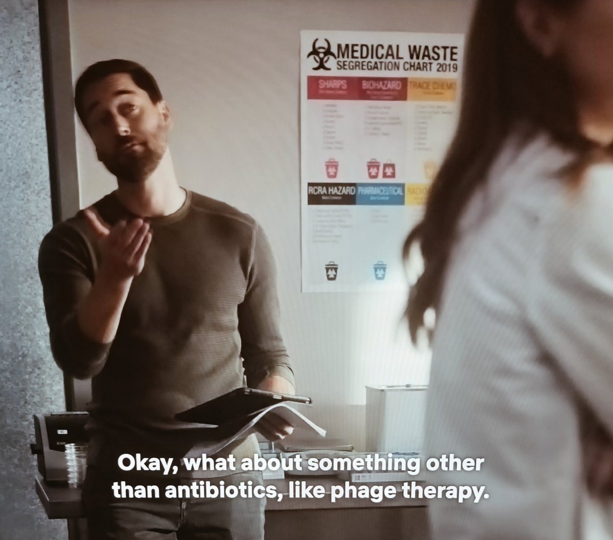 Am I the only one who noticed that #phage #therapy is mentioned in the latest season of <a href="/NBCNewAmsterdam/">New Amsterdam</a> on <a href="/netflix/">Netflix</a>? 🙃🫶🦠