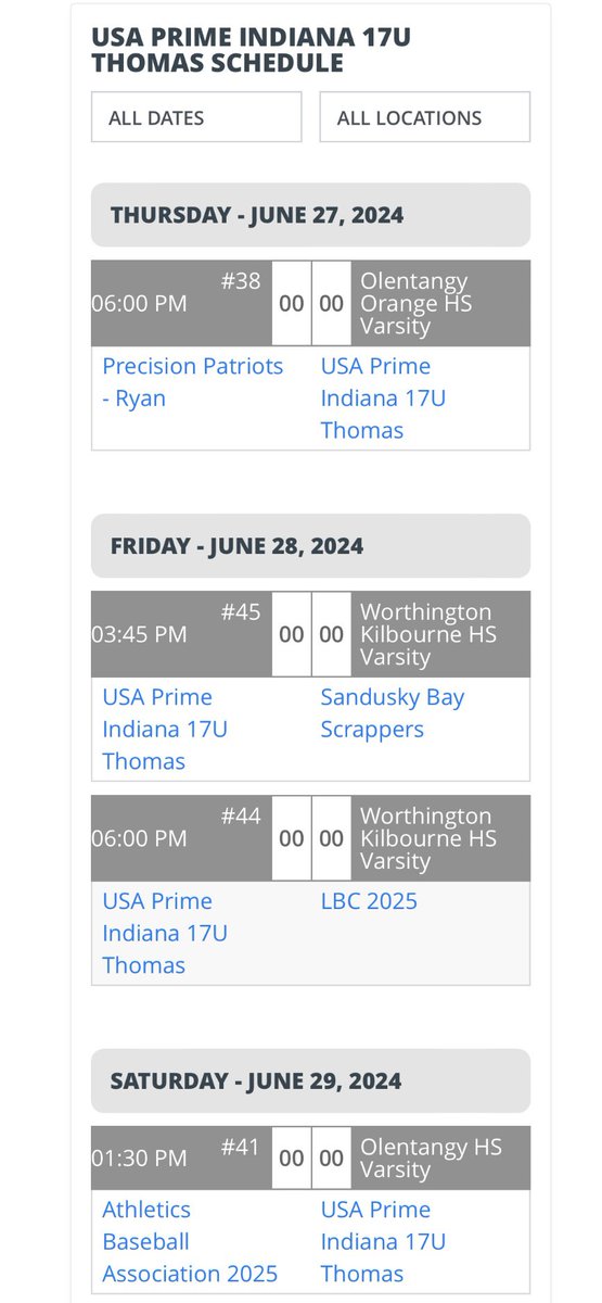 Jalen Campos (@jalen_campos) on Twitter photo Schedule this weekend for the PBR Mid-Summer Classic in Columbus, OH
<a href="/PrimeIndiana/">USA Prime Indiana</a> @INPrimeNorth25 Schedule this weekend for the PBR Mid-Summer Classic in Columbus, OH
<a href="/PrimeIndiana/">USA Prime Indiana</a> @INPrimeNorth25