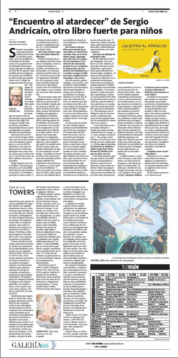 Iquietante "Night vision" de Noelia Towers en PAMM, Miami. Les comparto aquí mi articulo en Nherald. <a href="/elnuevoherald/">el Nuevo Herald</a> @marquezartprojects @johnfitosway <a href="/pamm/">Pérez Art Museum Miami</a>