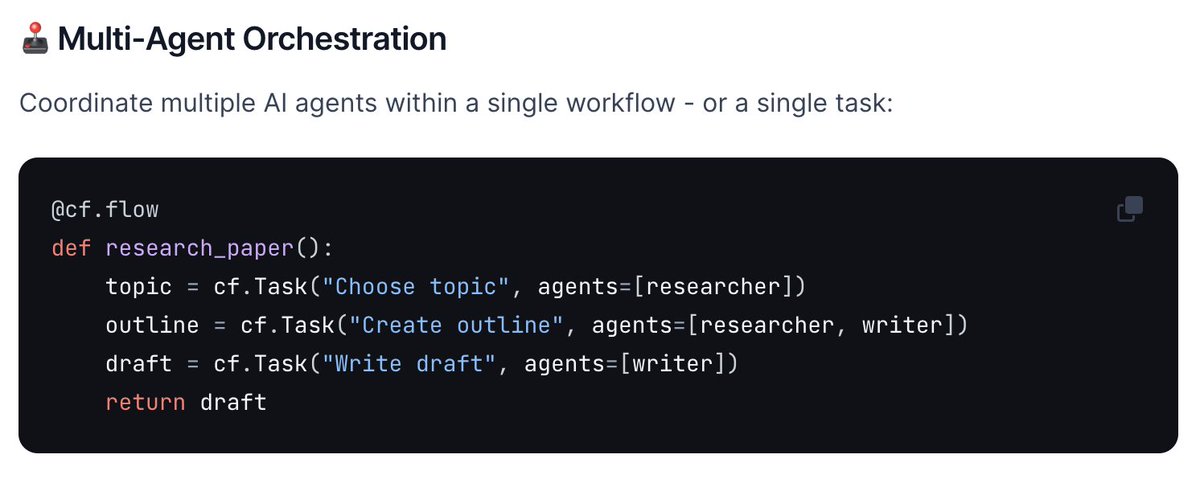 AAAzzam's tweet image. 👏 Just tell agents what to do 👏
Just because it's hard doesn't mean it needs to be complex.
