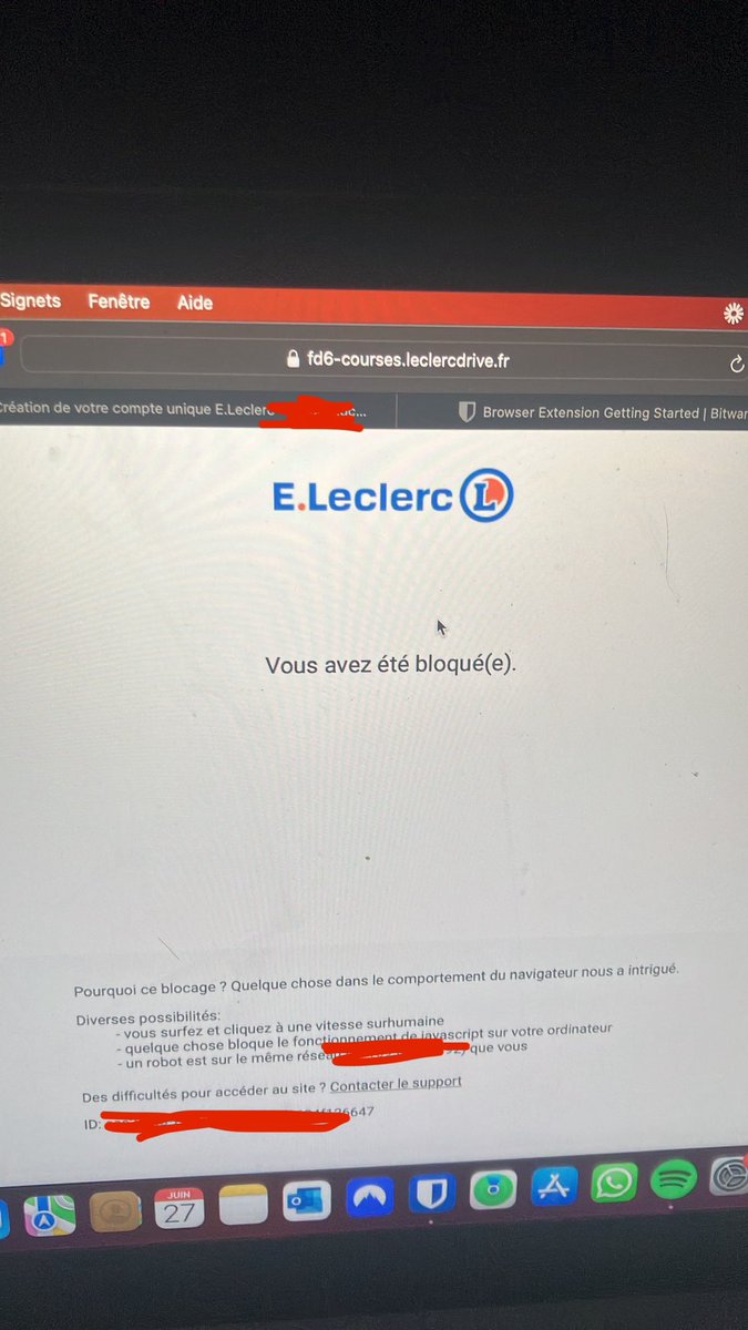 antoine_dct_'s tweet photo. Bonjour @Leclerc @leclercdrive 

Je viens de créer un compte avec une carte, je commence à commander des pâtes (oui oui des pâtes, rien d’illicite) 😂et je me retrouve bloqué.

Pouvez vous m’aider svp ? https://t.co/zwpsSkWyES