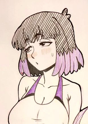 Kaisa swimsuit! I was trying to draw Kanna's swimsuit and I wanted to try her swimsuit on Kaisa! You can see the full image on Patreon! Thank you for watching!