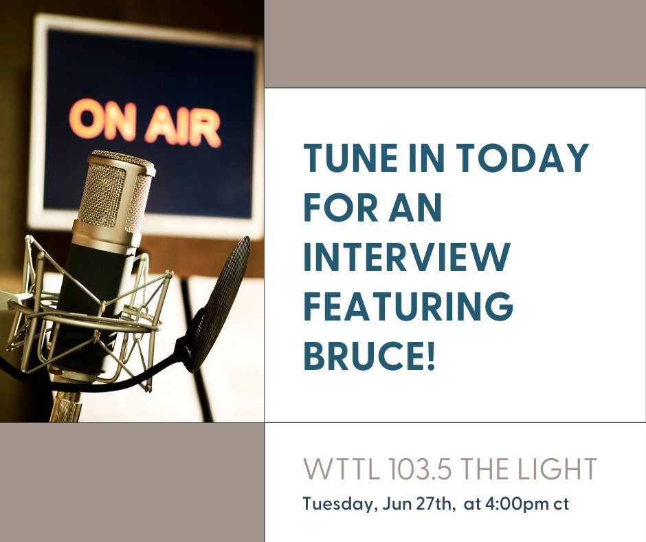 Today at 4:00 PM CST, Bruce Strom, CEO and Founder of Administer Justice, will be on WTTL 103.5 The Light. Tune in for an inspiring conversation about justice and hope!

streema.com/radios/WTTL