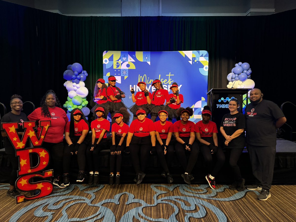 WitterWildcats's tweet photo. Witter is proud to be a 7 Mindsets school where we make time to teach the 7 Mindsets to our students. Mindsets University was made even sweeter because our very own Step Team and Dance Squad performed on the last day. #WildaboutWitter #MindsetsU2024 #PassionFirst❤️🐾 https://t.co/rCJ7MHQz54