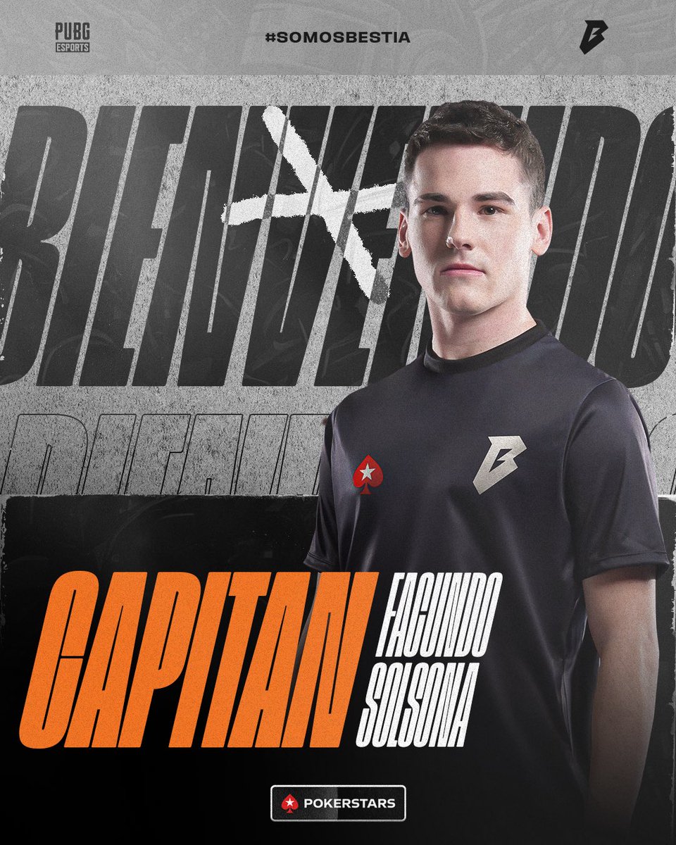 ¡BIENVENIDO <a href="/capitanbooblo/">Capitan</a> AL ROSTER DE PUBG! 🔥

Estamos emocionados de tenerte con nosotros. Ya estamos listos para lograr grandes cosas juntos. 💪🖤

#SomosBESTIA 😈