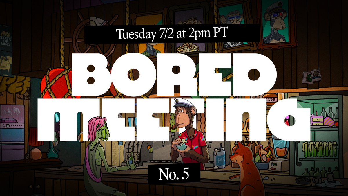 Bored Ape Yacht Club 🍌 tweet media