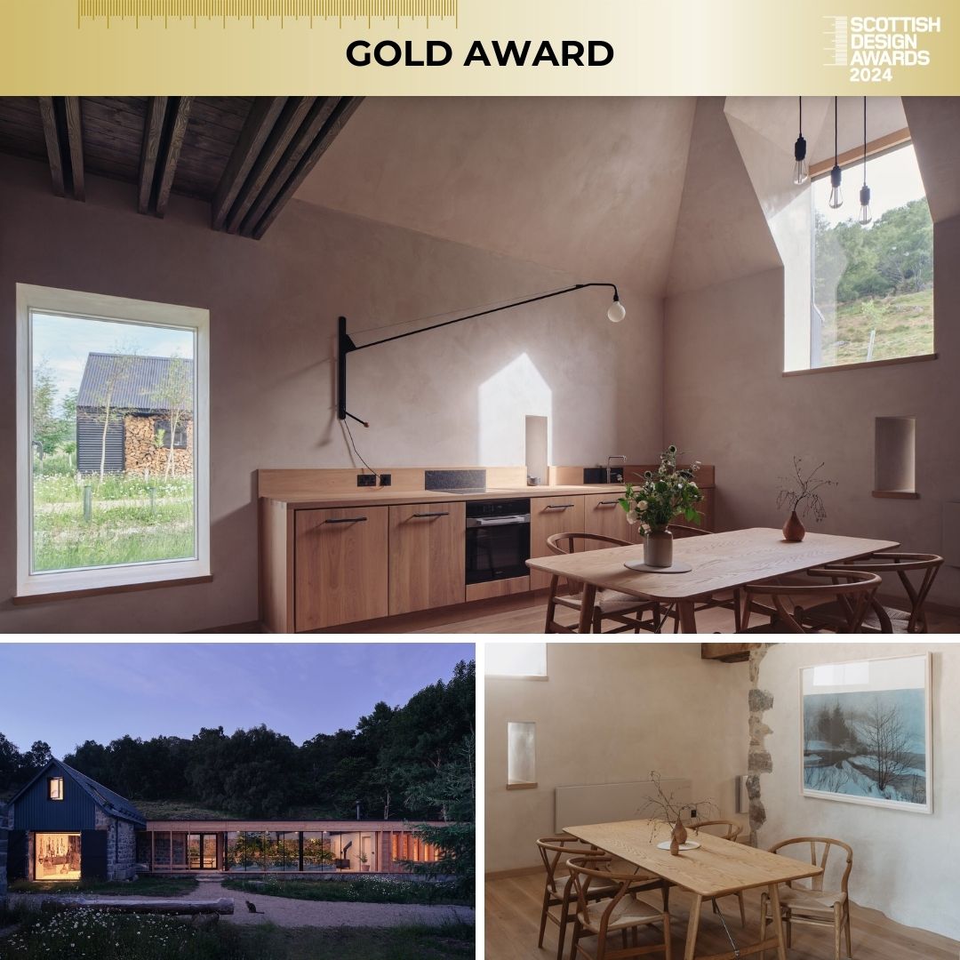 Congratulations to <a href="/moxonarchitects/">Moxon Architects</a> for winning the GOLD AWARD in the Retrofit category for Ardoch; #scotdesign Category sponsored by <a href="/NarroAssociates/">NarroAssociates</a> bit.ly/3z1QV3Q