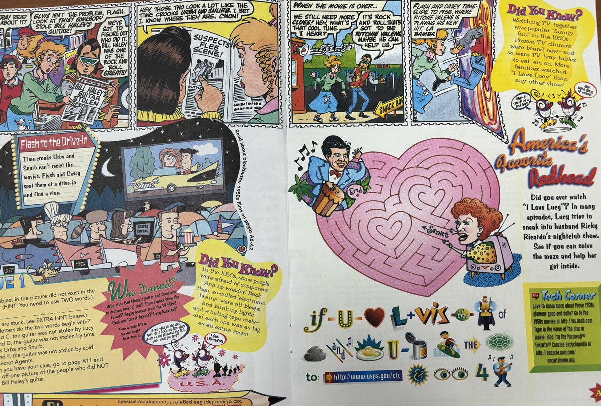 BarbRickerCov's tweet photo. Teaching 4th grade Launch through the Decades.  This week all about the 1950s. #d123 https://t.co/tcOUon5AhH