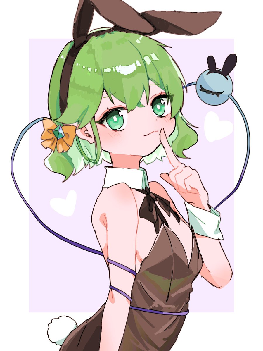 「今日 は お触り禁止♡」
✂︎------💚-------
#古明地こいし
#東方Project