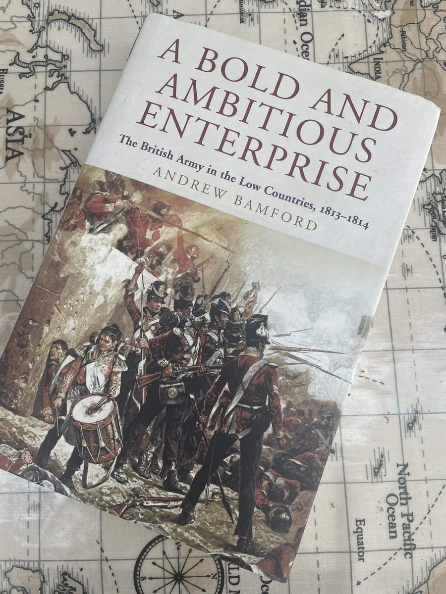 My latest read. The campaigns into Low Countries during the Revolutionary &amp; Napoleonic periods are fascinating, all seemingly fell apart into failure due the individual agenda of the allies.