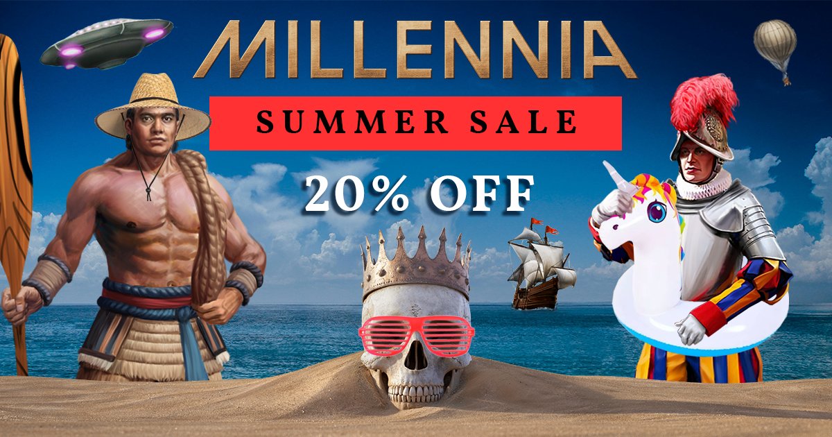 #Millennia is 20% off as part of the Summer Sale! pdxint.at/MillenniaStore

and you can also check out the changes since release in this quick video: pdxint.at/3zhLYUW