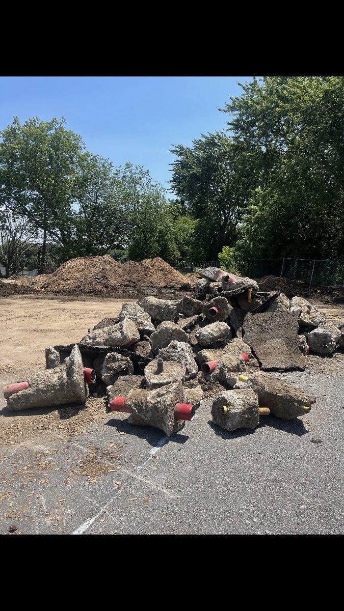 Work is underway for <a href="/WitchcraftOwls/">WitchcraftHeightsElementary</a> new playground! #StayTuned