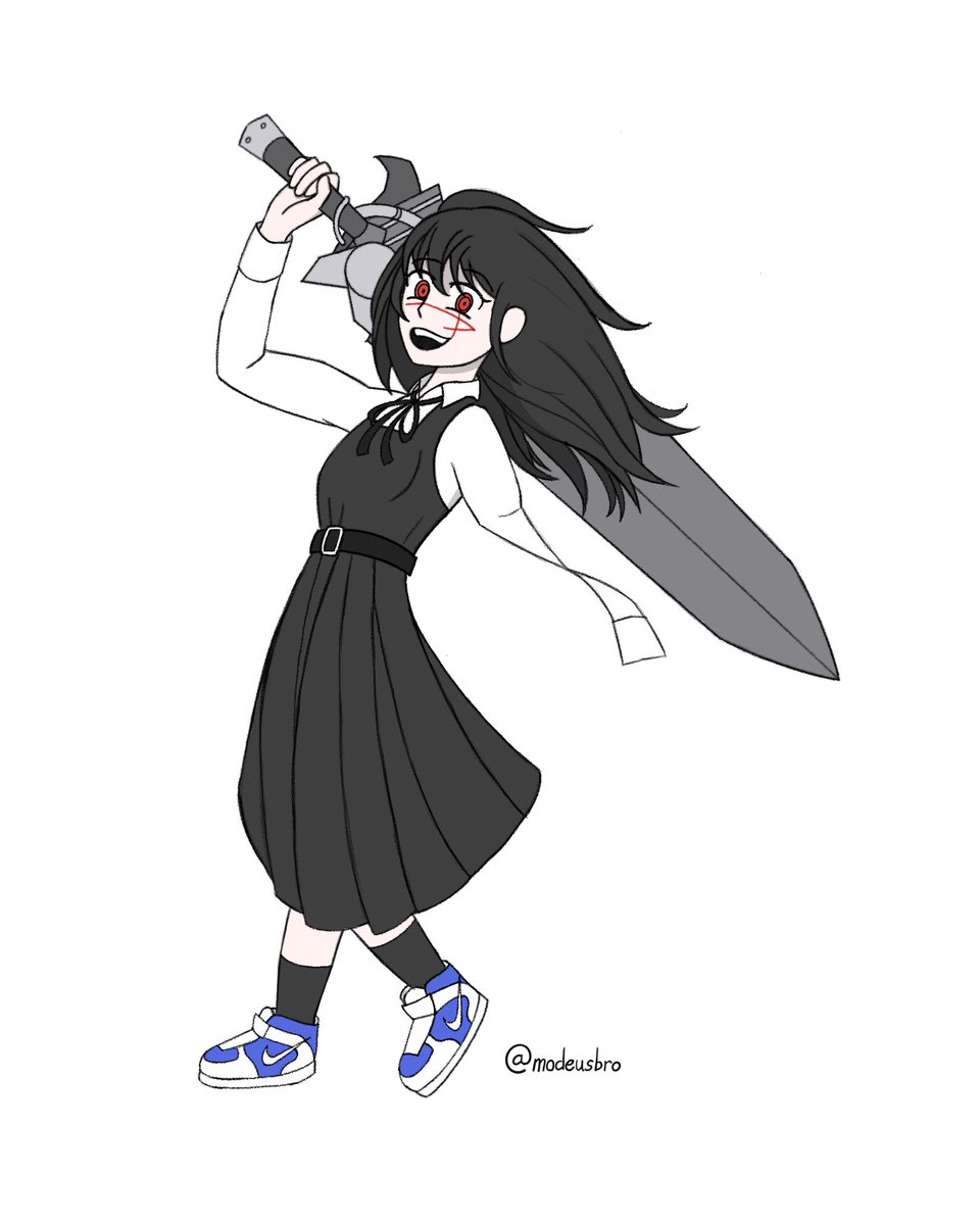 modeusbro's tweet photo. Yoru sketch!
#csm169 #chainsawman https://t.co/tZ79PRwMcC