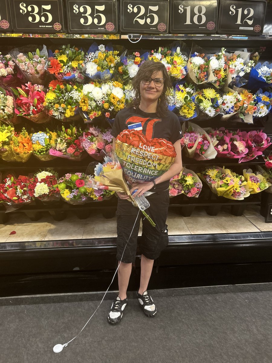 Our 2SLGBTQIA+ members make our union great! This #PrideMonth2024 we want to thank them for their hard work all year long. Today we're giving a shoutout to Mike Raymond (Kroger 387), Gannon Small (Meijer 220), Mortemer Seymour (Kroger 396) and Aly Haye (Kroger 752)! 📷📷