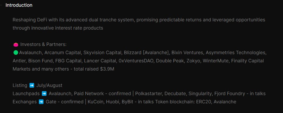 📌New Launchpad

Second Launchpad sale added;

dailysale.io/project/667d90…

🚨Sale Details 
✅ Price: $0.035
🗓️ Sale: 29th june
💰 Total Allocation: $25,000
🔓 TGE Unlock: 20%

You can use the link below for Package Purchases;

dailysale.io/package