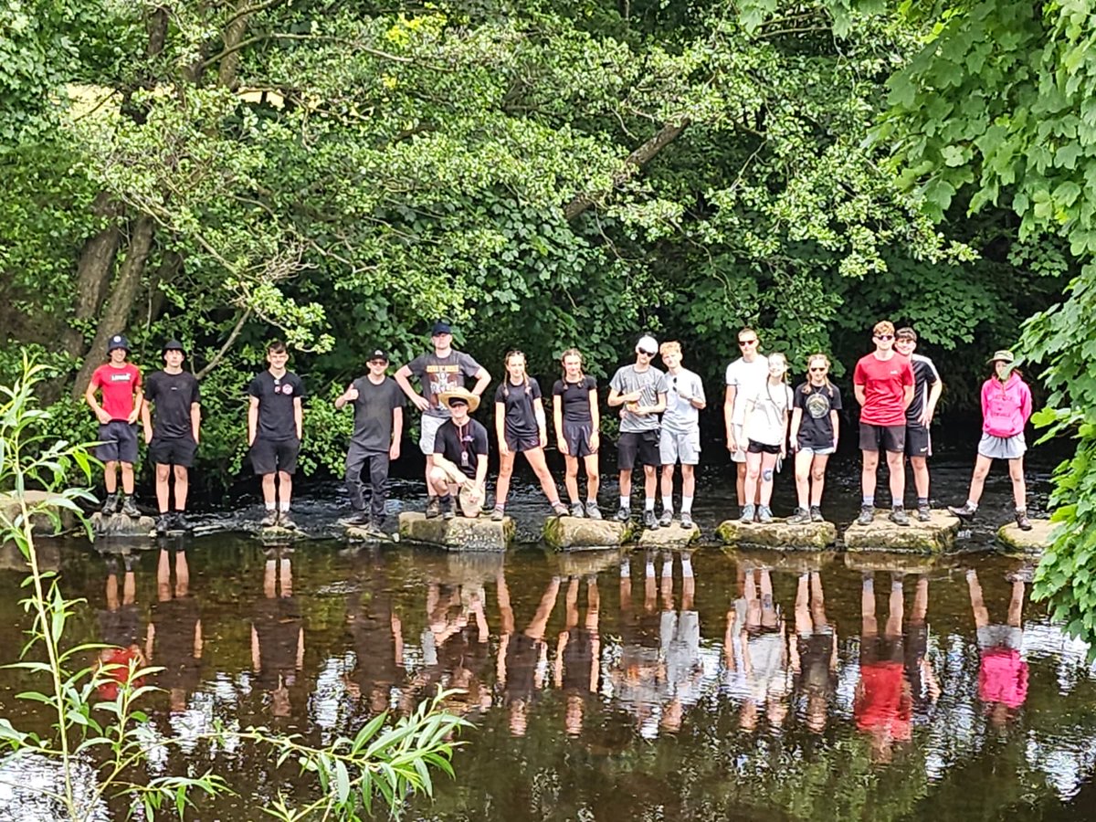 Another amazing day! All in camp safely. Top of the pyramid. 💜