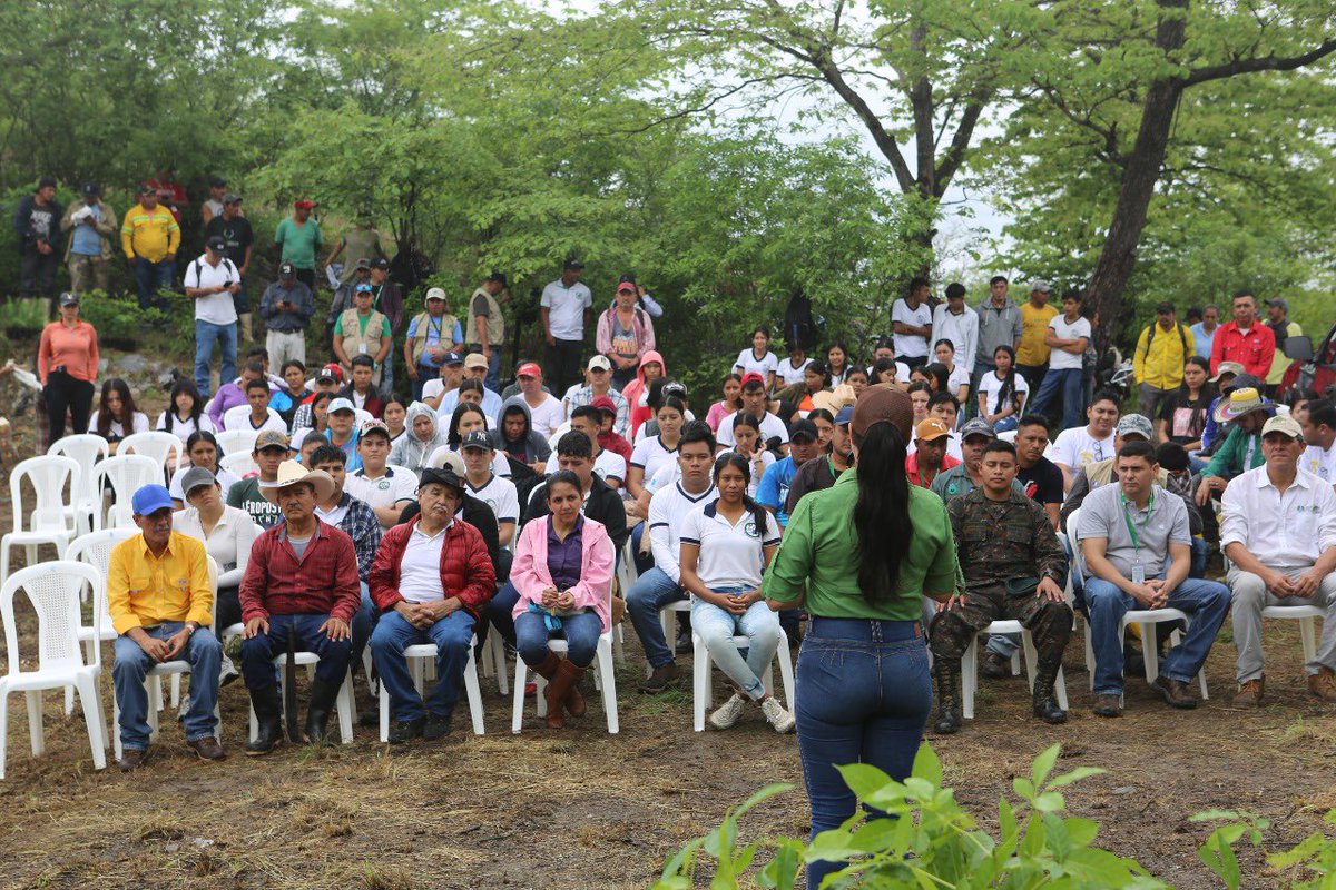 zacapagober's tweet photo. El Gobernador Arturo Echeverría participó en la actividad realizada por la Muni Tecu e @inabguatemala  ñ, donde iniciaron con el programa de reforestación 2024 denominado “Deja Huella Siembra un Árbol en Familia” y en el que sembraron 1,500 árboles en la Sierra de las Minas. https://t.co/pw5wITnDys