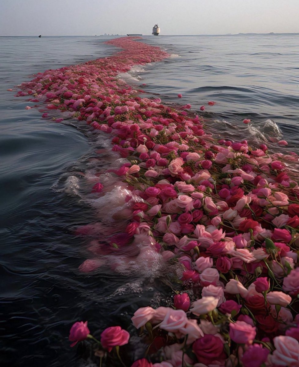 i3Moment's tweet photo. Roses in the sea https://t.co/IKkMGlSROK