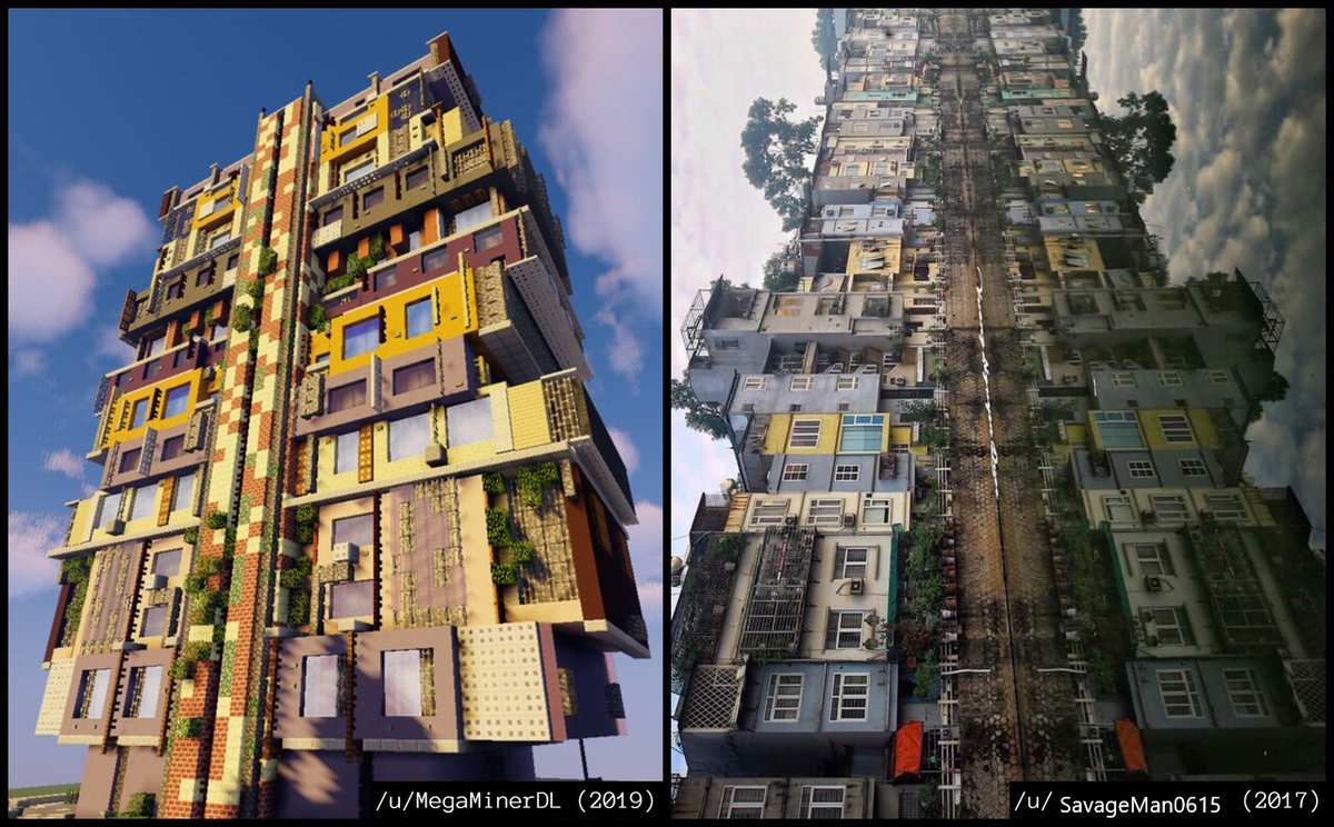 MegaMinerDL's tweet photo. Throwback Thursday: Scrap-punk block of flats!
By @MegaMinerDL based on a Reddit photo
Download: https://t.co/FLsIH7DRQ7
#minecraftmonument #Minecraftbuilds #minecraftbuild #Minecraft https://t.co/WnhM0JHCOs