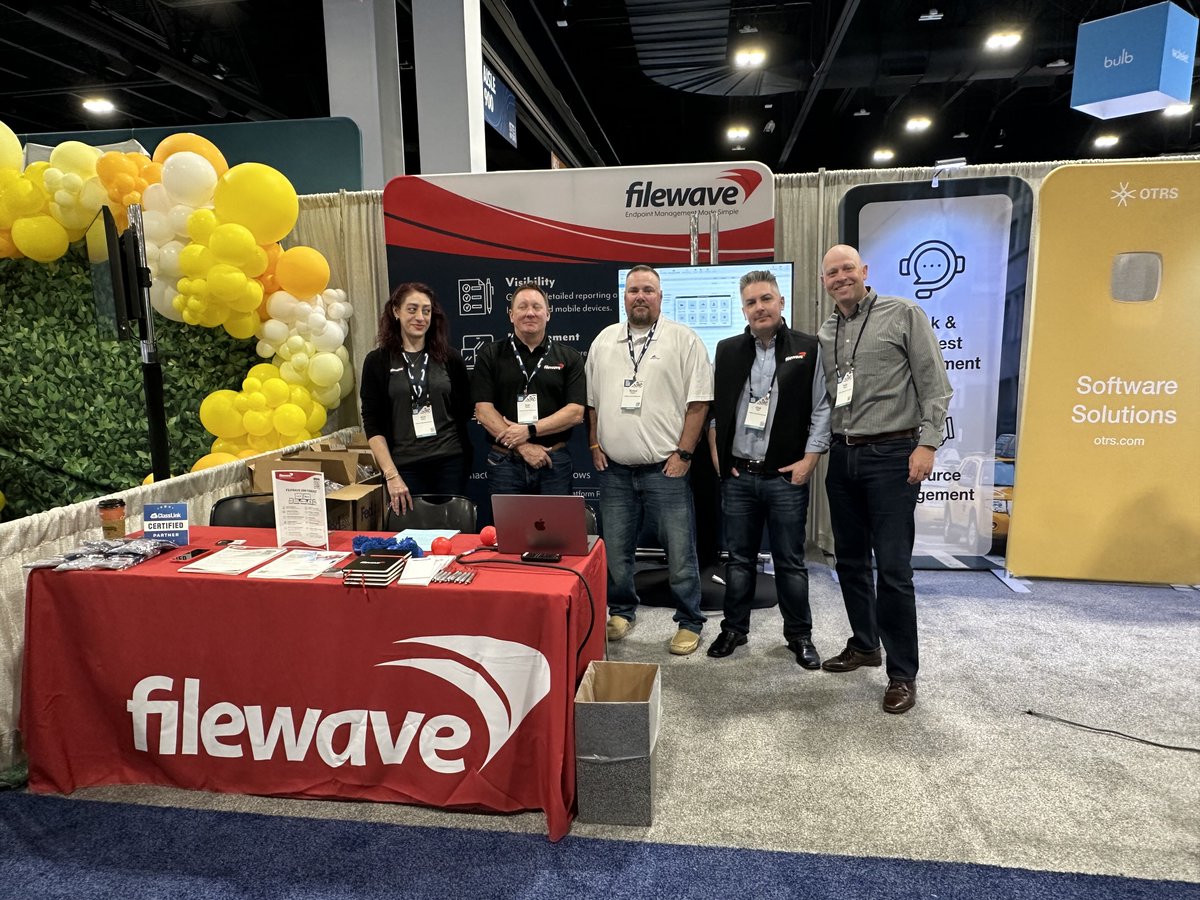 Thank you to everyone who visited the OTRS and FileWave booth at #ISTELive in Denver! It was exciting to reconnect with old friends and colleagues and to meet so many new ones. We look forward to seeing you all again in San Antonio in 2025🚀