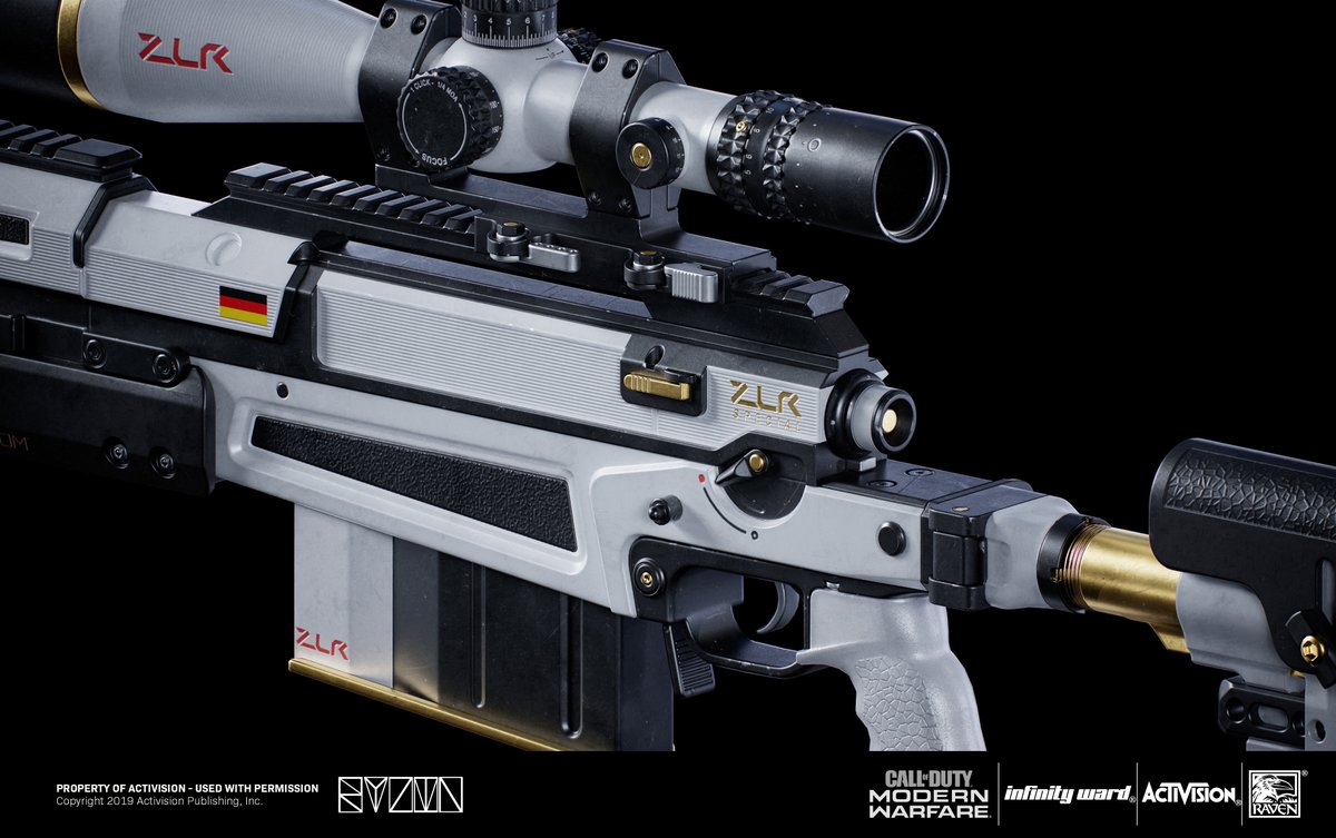CohenBrawley's tweet photo. Call of Duty: Modern Warfare | White Light
https://t.co/ylqCu2vQ8m
Weapon blueprint created at Ryzin Art for Call of Duty: Modern Warfare

Textures - Cohen Brawley
Base weapon model provided by Infinity Ward.

Not for download or distribution without prior written approval from Activision.