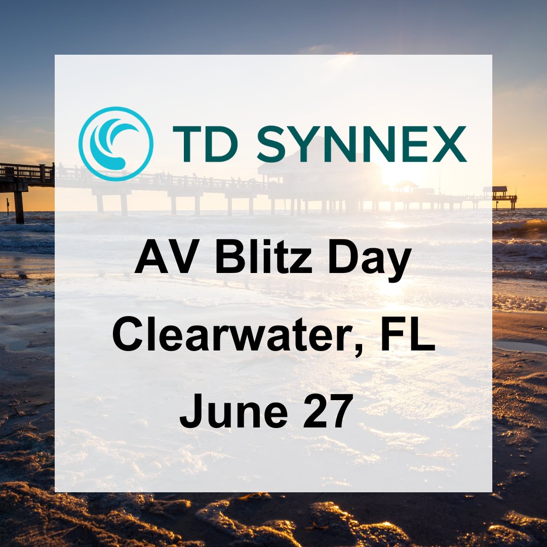 Absen_Inc's tweet image. Absen’s Distribution Team is in Clearwater, FL for TD SYNNEX’s AV Blitz Day! 

We’ll be showcasing our KLCOB #MicroLED technology at our booth. If you’ll be in attendance, make sure to stop by to learn more about our solutions from our team! 

#LEDWalls #ProAVTech