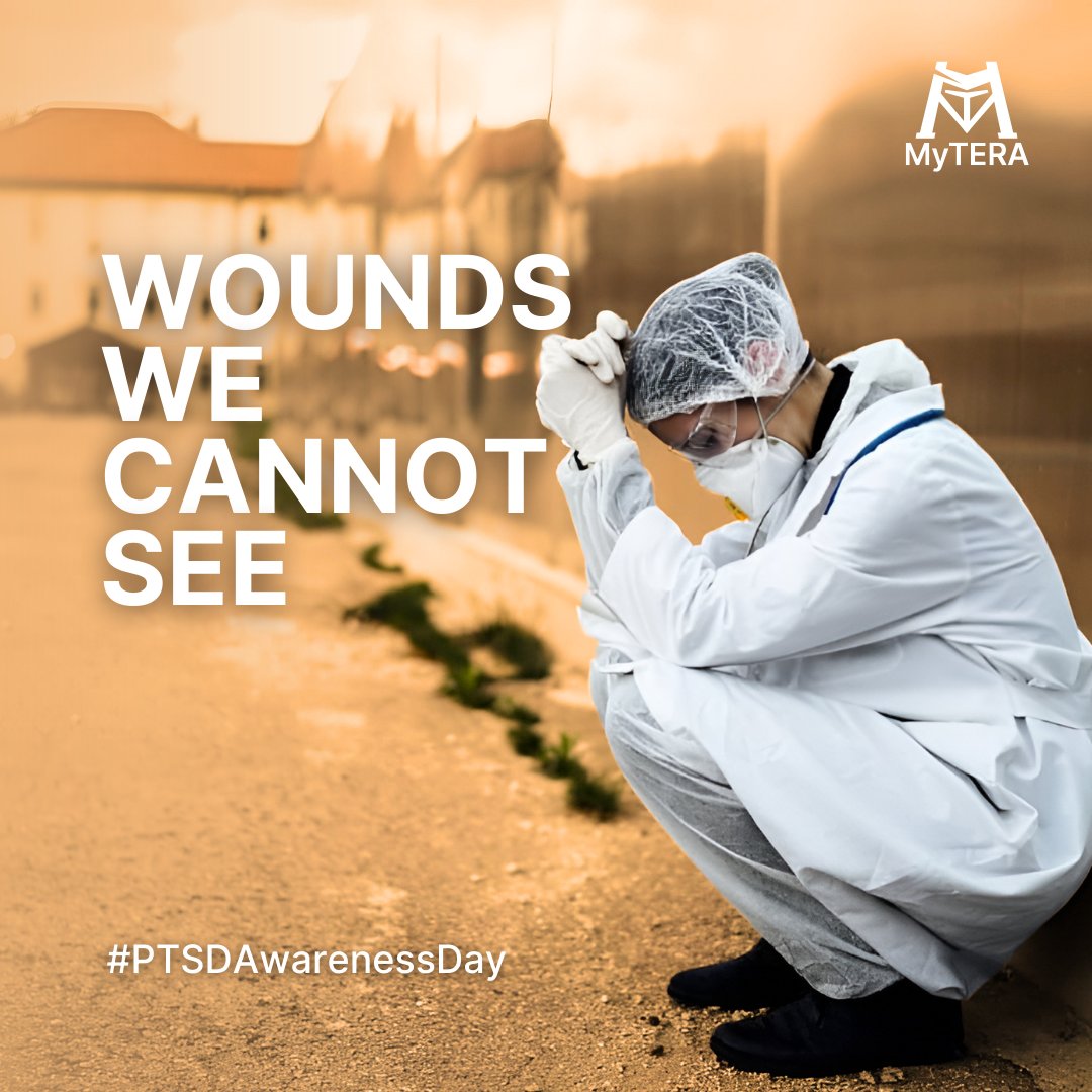 MyTERA365's tweet photo. MyTERA stands for those affected by post-traumatic stress disorder. We're committed to creating healthy & safe workplaces that support mental health and well-being.
#PTSDAwarenessDay #MentalHealth #SupportAndAwareness #MyTERA https://t.co/fSgLcR1frT