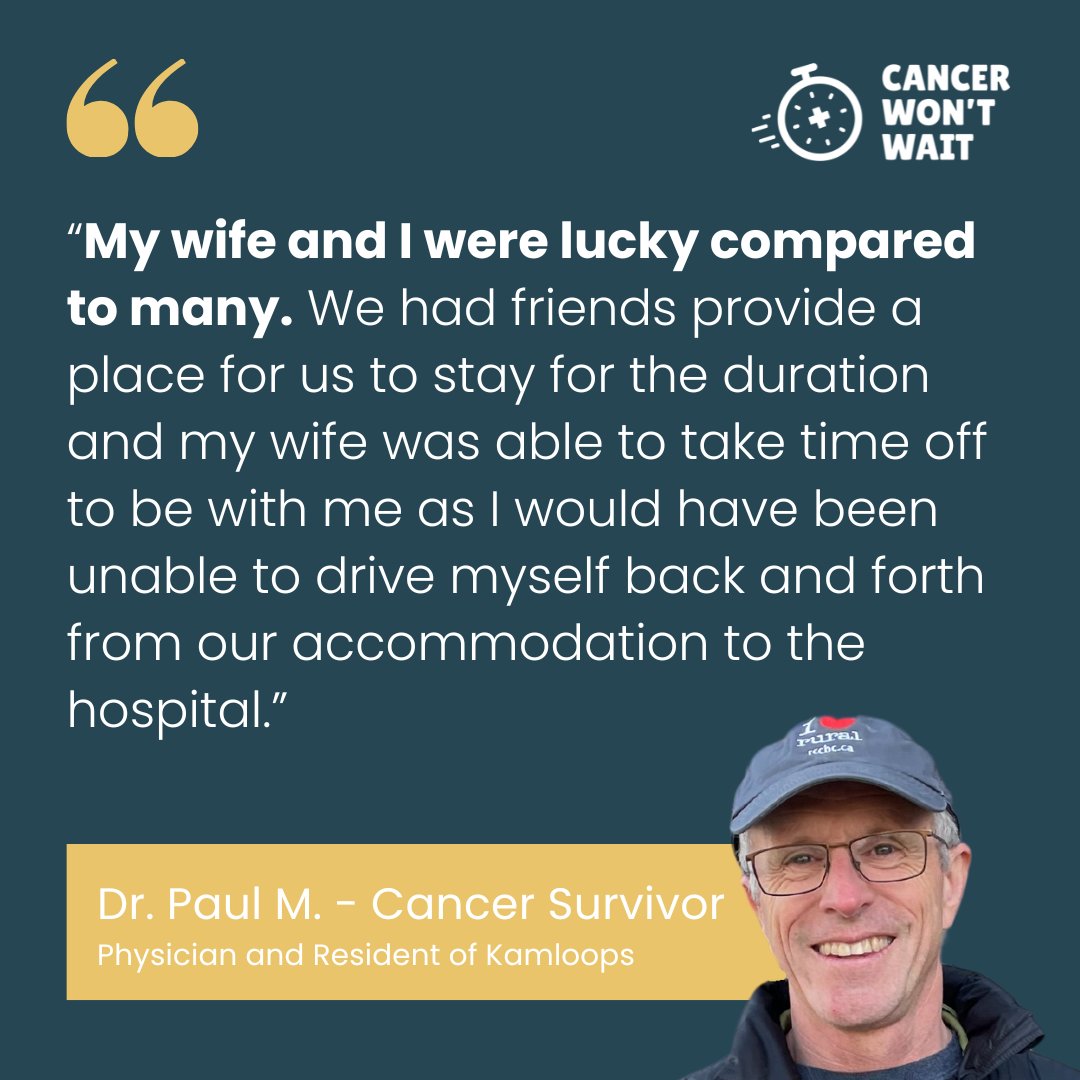 Cancer Won't Wait tweet media