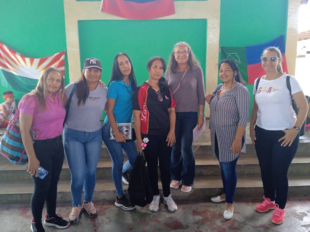 Presentes en el Congreso Pedagógico. U.E.N. Profesor Pastor Cortez Vásquez