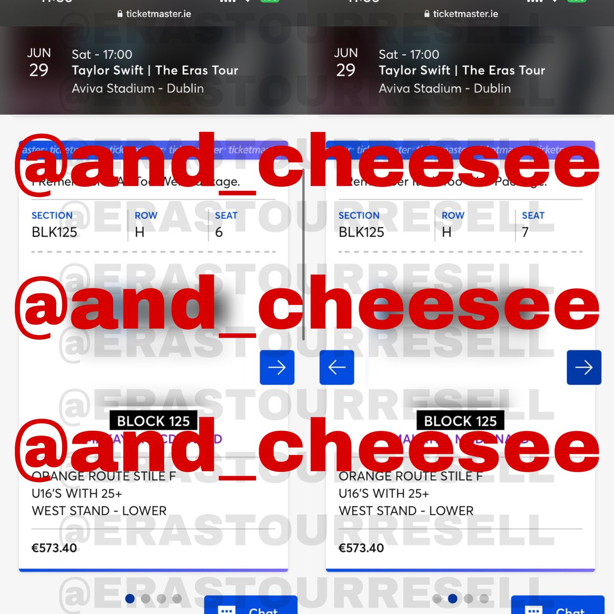 Eras Tour Resell tweet media