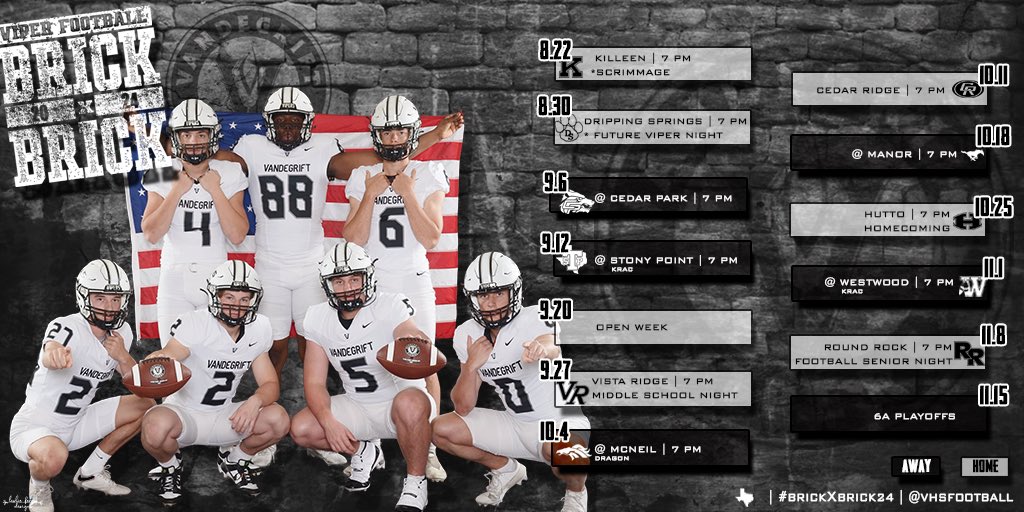 2024 schedule 🐍 🔥