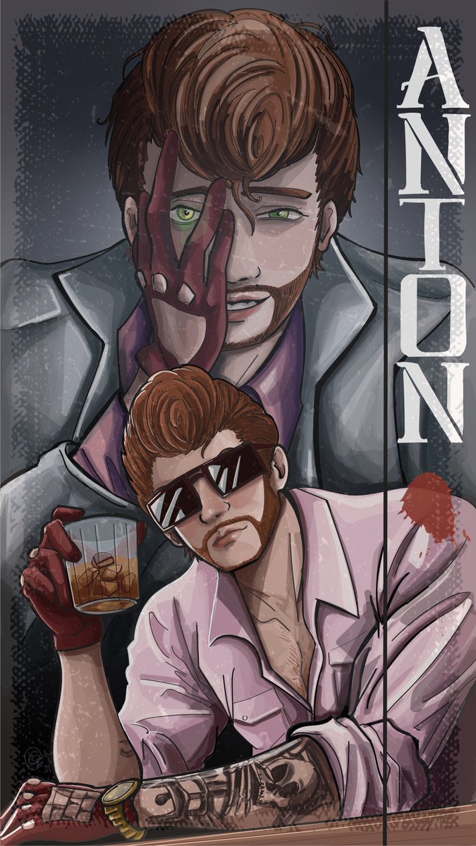 Comme la meuf a hyper confiance en elle 🤡, voilà une illustration du personnage de <a href="/Triplaxion/">Triplaxion</a> sur #21jumpclick . 
(Oui j'avais dit qu'il n'y aurait plus rien)   
Titre - Retenue