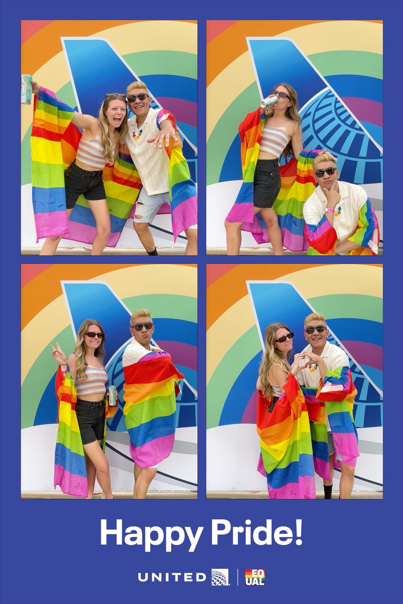 Baebroham's tweet photo. A great weekend at Pride fest! United Photo Booth! https://t.co/PuNwdZ8Yd2