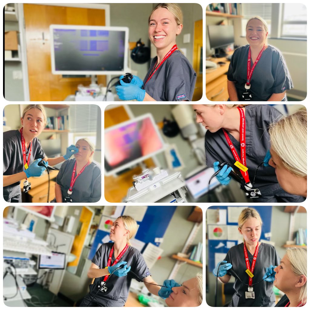 CUH Speech and Language Therapy (@cuh_slt) on Twitter photo Well done to our SLT Francesca Champion for starting her FEES scoping competencies and successfully scoping both a colleague and a patient so far! Great job, <a href="/FranChampionSLT/">Francesca Champion</a>, and thank you Molly <a href="/SLT_MFG/">Molly FG 💙</a> , for being a willing participant! #SLT #FEES #ProfessionalDevelopment Well done to our SLT Francesca Champion for starting her FEES scoping competencies and successfully scoping both a colleague and a patient so far! Great job, <a href="/FranChampionSLT/">Francesca Champion</a>, and thank you Molly <a href="/SLT_MFG/">Molly FG 💙</a> , for being a willing participant! #SLT #FEES #ProfessionalDevelopment
