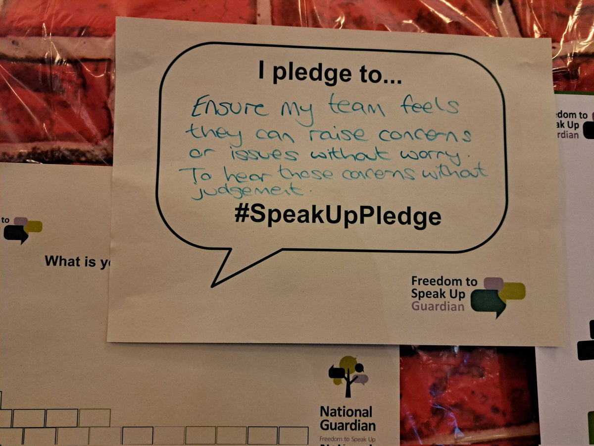 Back in the FTSU office after yesterdays Caring Together event <a href="/SheffChildrens/">Sheffield Children's</a> My conversation starter was a dolls head covered in #FTSU flags...EVERYONE commented on it 😃 then I got colleagues talking about raising concerns! Quality Promise is go! <a href="/NatGuardianFTSU/">National Guardian's Office 💙</a> <a href="/ruthbrown71/">Ruth Brown</a>