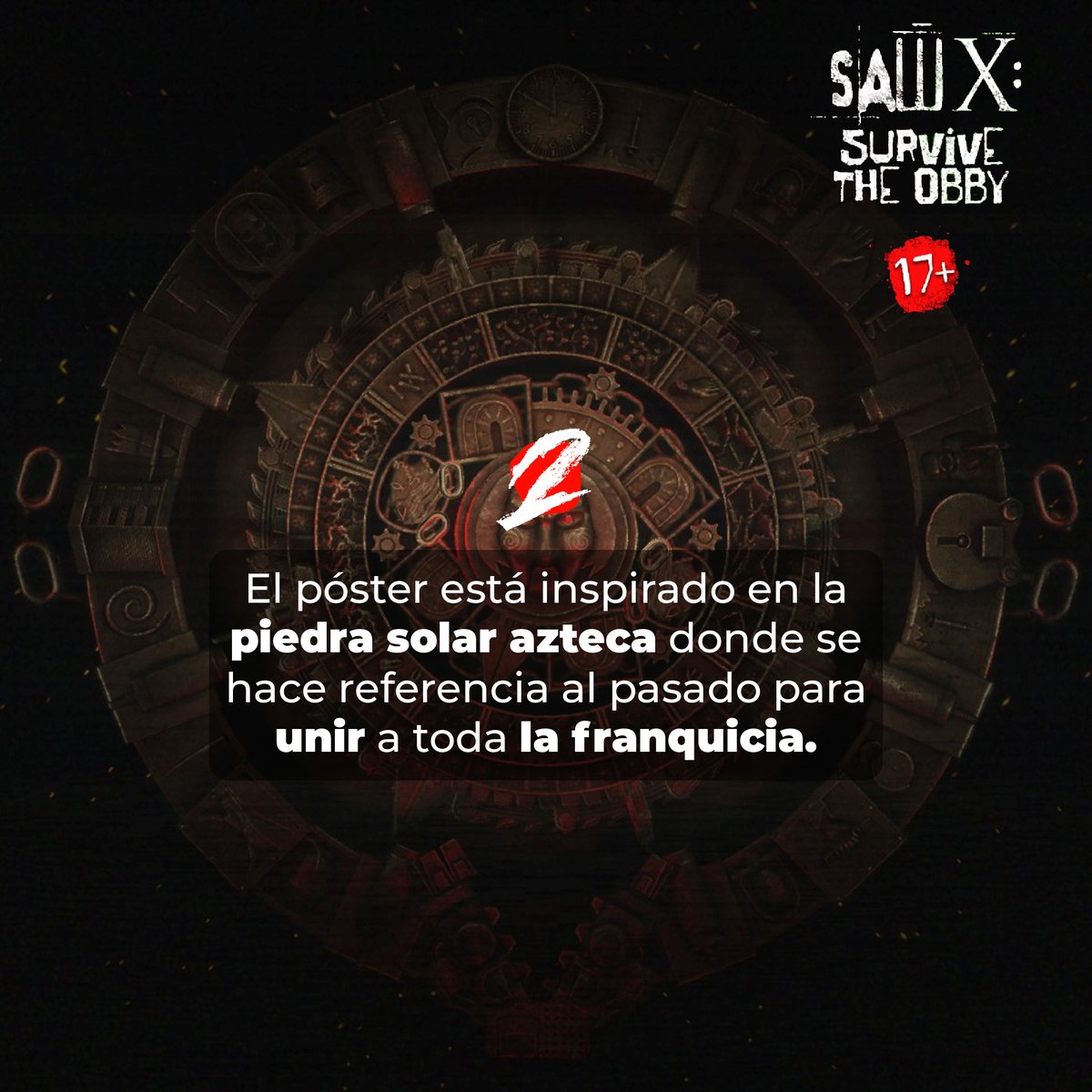karaokulta's tweet image. Datos Curiosos sobre Saw X: Survive the Obby, La Experiencia de Roblox
Aunque ya no está disponible, un evento que marcó a la comunidad de jugadores y sigue resonando entre los fans de la franquicia de terror.
#SawX #VideoGameDevs #DatosCuriosos