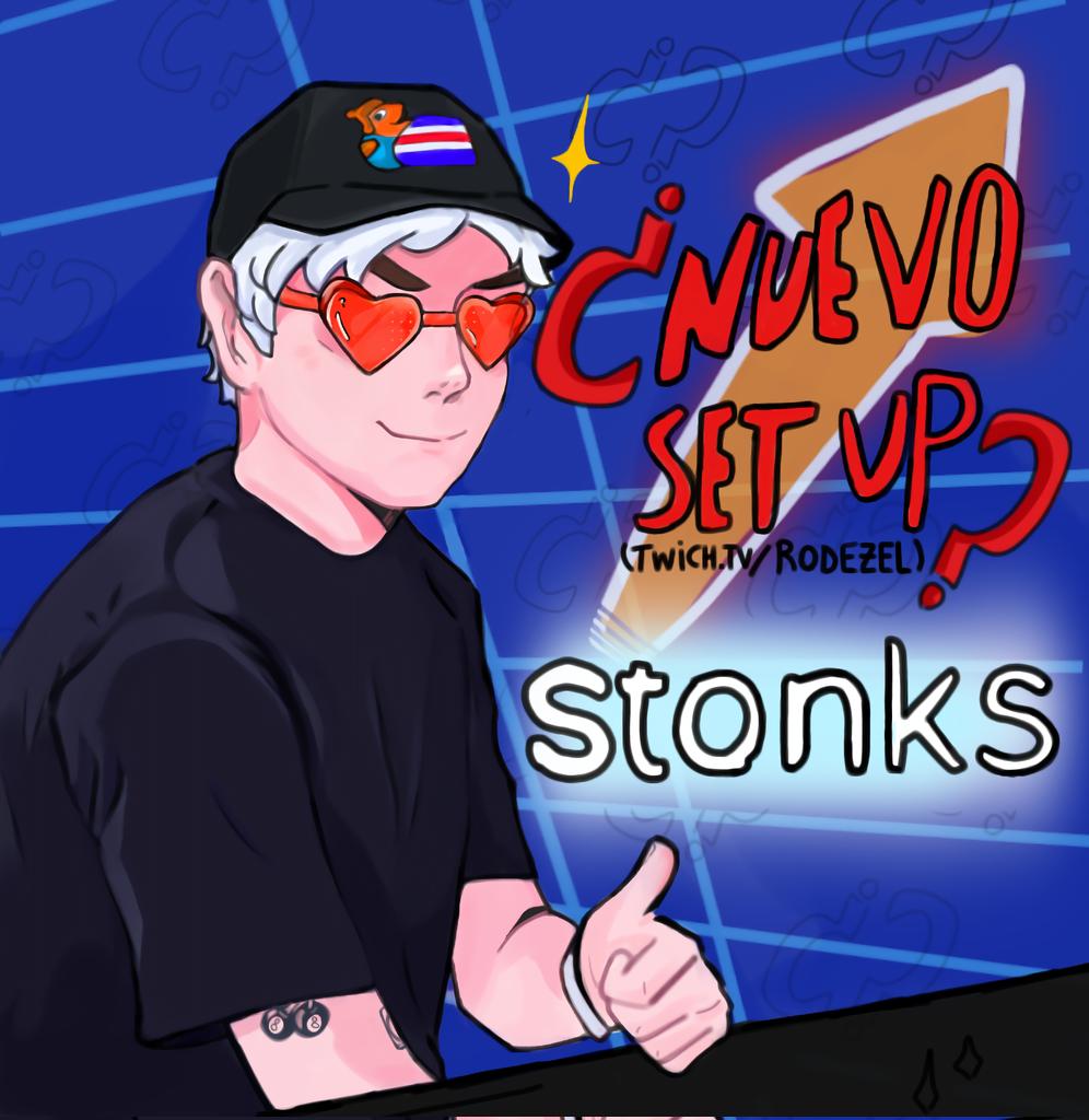 Dontkikiss's tweet photo. Ola, en estos días Rode anunció que va a armar un nuevo set up para estrenarlo en strim y no me resistí a hacerle un dibujito 💥💥
#rodezelfanart #rodezel #cuchaus @codigorodezel @rodezel https://t.co/r1AQOYUeBM