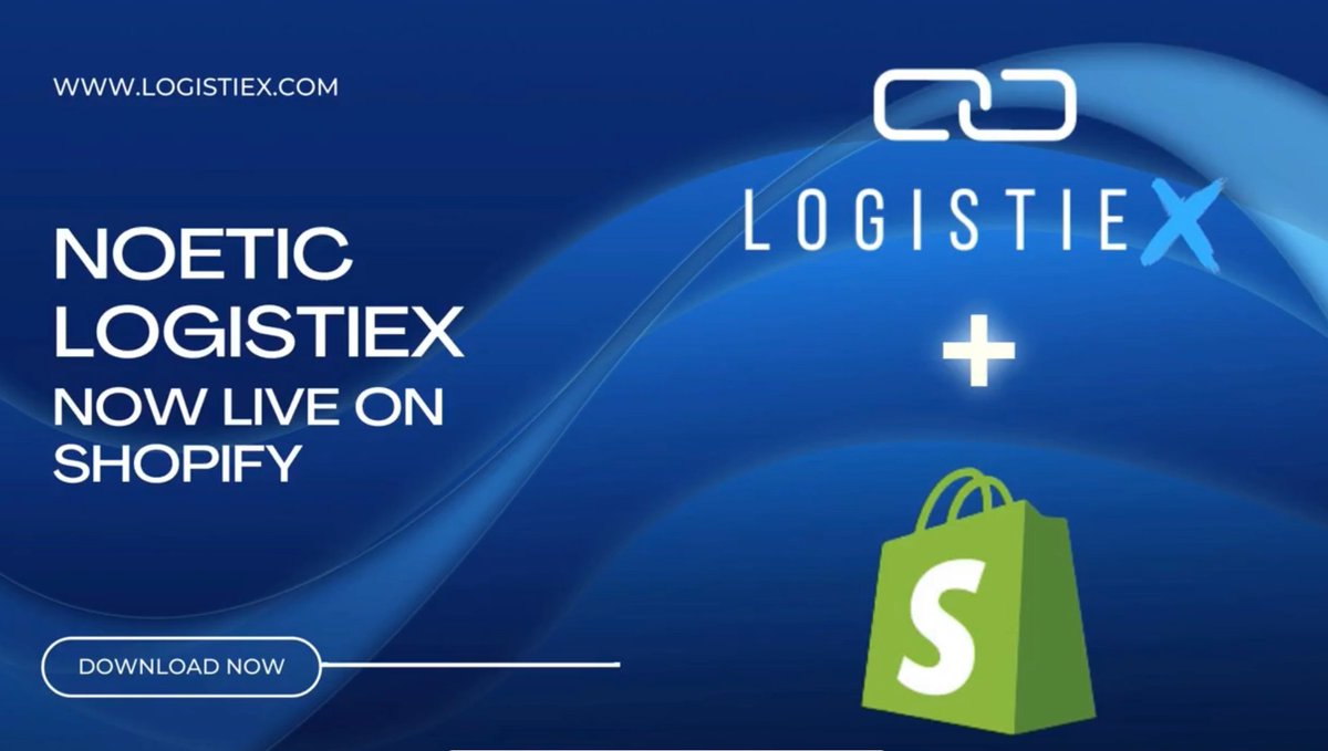 logistiex's tweet photo. We are live with #shopifyapp store. Download the app and enjoy seamless fulfilment with #logistiex #ecommerce #logistics #enablingNewAgeCommerce

View detailed video on YouTube: https://t.co/lpEfVBPRi3 https://t.co/dx1qZPpO7V