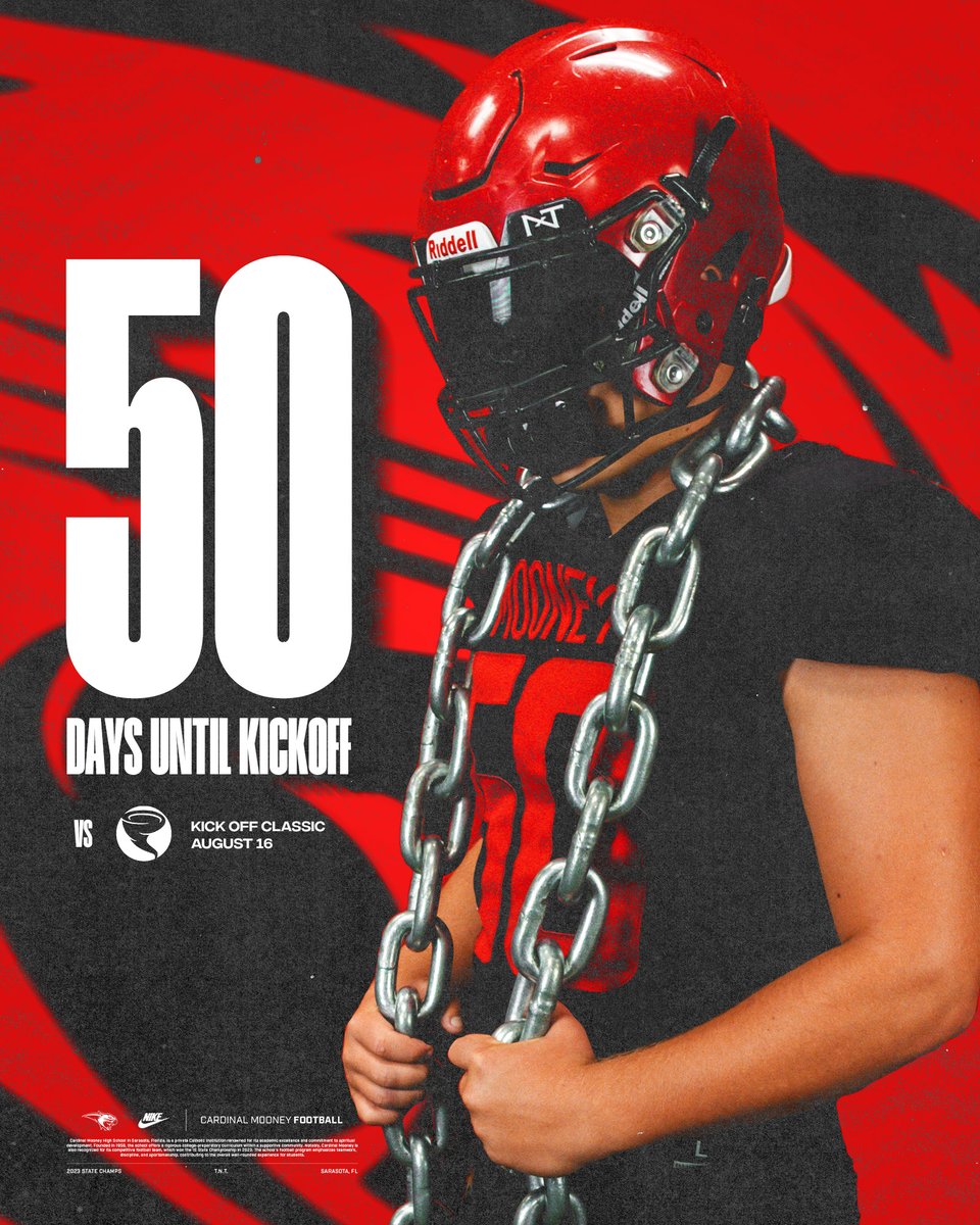 5️⃣0️⃣ Days until we kickoff the 2024 season‼️ Week 0 Matchup vs <a href="/TornadoFB941/">BookerFB941</a>  @ Home 👀