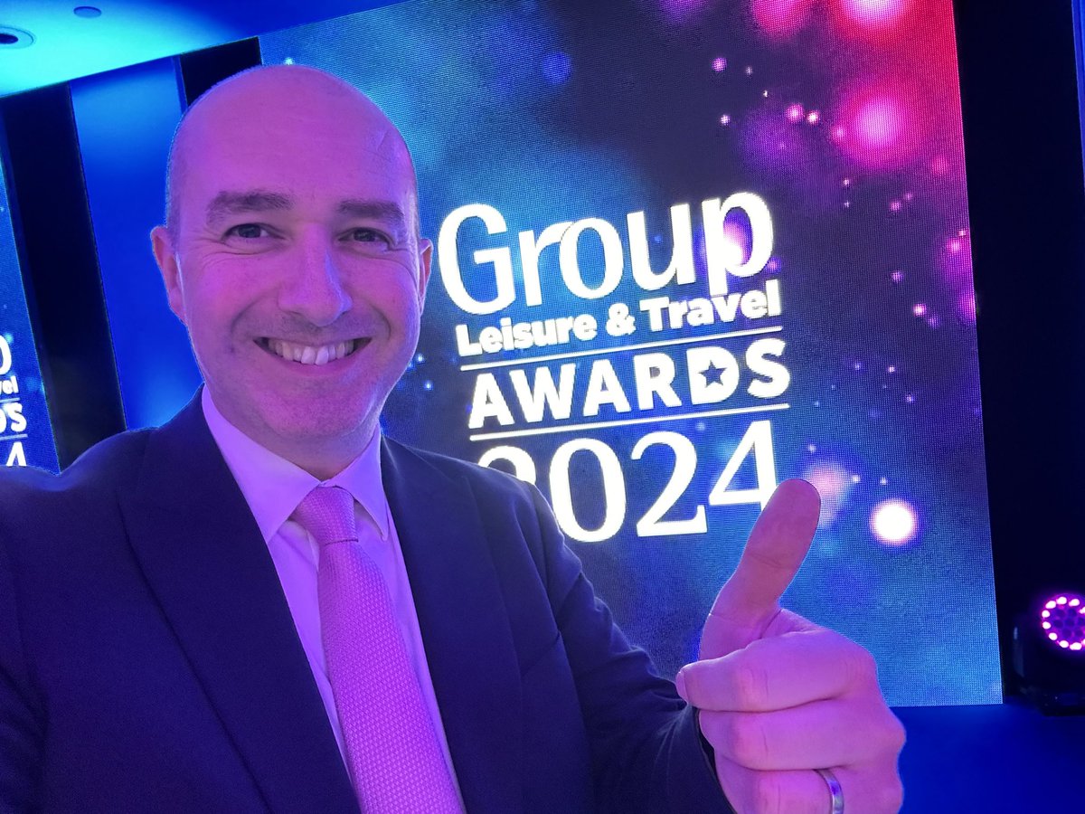 Rehearsals done and ready for tonight’s <a href="/GroupLeisure/">Group Leisure & Travel</a> &amp; Travel Awards in London 🎉⭐️🏆